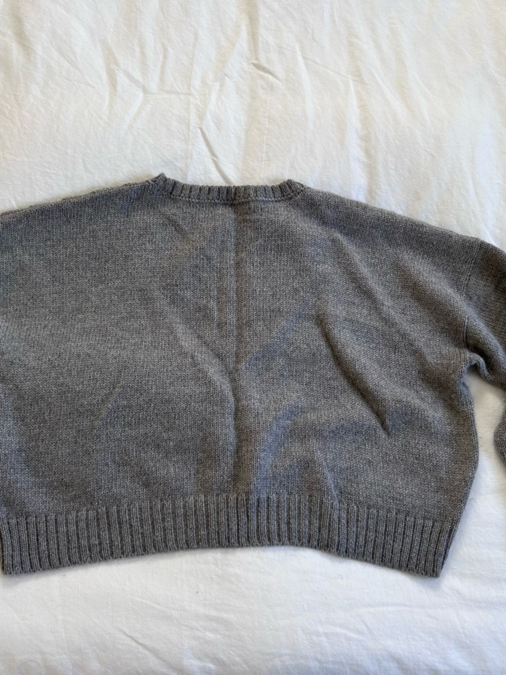 Gillian Stevens Ilse Pullover Sweater in Grey Size 3 - Picture 4 of 4